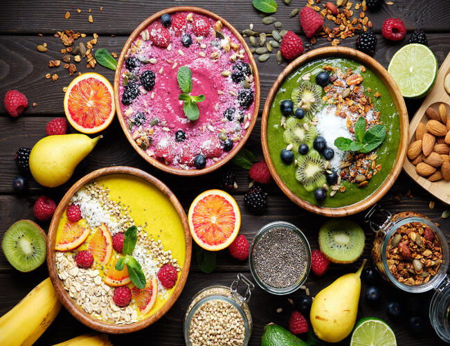 Kuru Meyve ve Ceviz Kullanılarak Yapabileceğiniz Lezzetli Smoothie ve Bowl Tarifleri