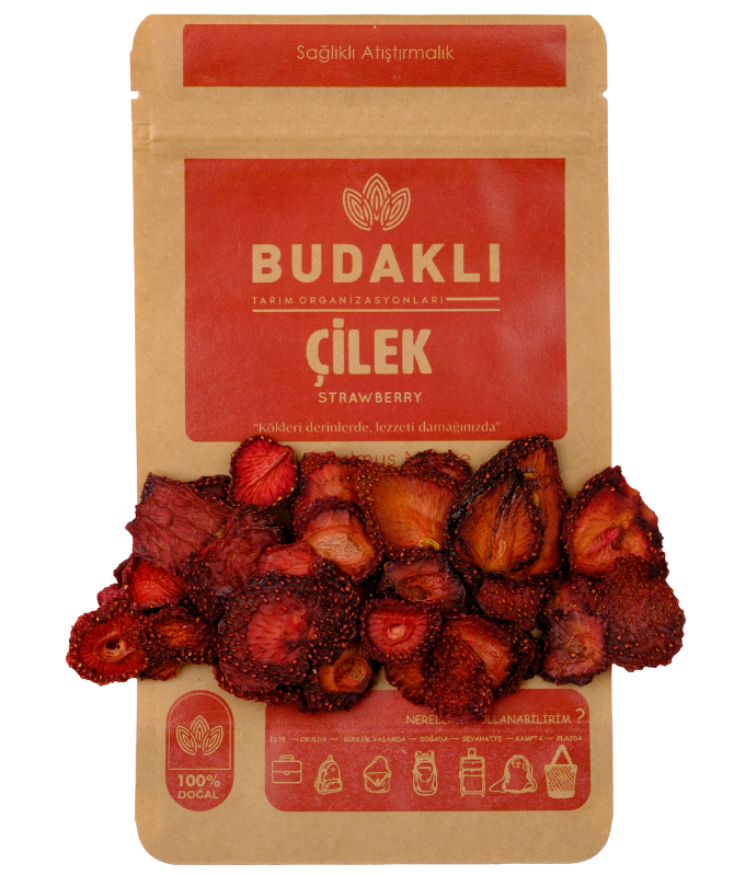 Kurutulmuş Çilek 100 Gr.