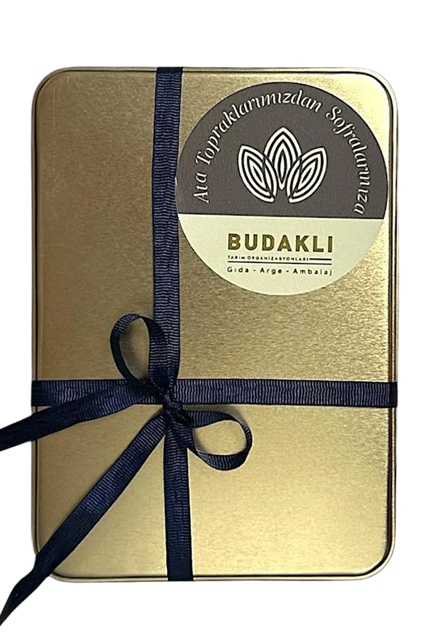 Hediyelik Kuru Meyve - Gold Metal Kutusunda